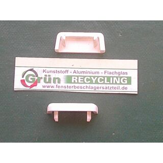 Wasserkappe - Wasserschlitzkappe 35 x 13 mm Weiß SchrankP111/7