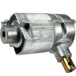 Kegelradgetriebe 3:1 Links, Antrieb 6mm Innensechskant (Za. Ø 11,9mm) , Abtrieb: 6mm Innensechskant, Gehäuse aus Zinkdruckguss FachVR8/075