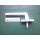 OGRO Fenstergriff - Vierkant 28 x 6 mm - Silber - Lochabstand 40 mm RaumX655