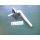 OGRO Fenstergriff - Vierkant 28 x 6 mm - Silber - Lochabstand 40 mm RaumX655