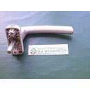 Huber u. Sohn Bachmehring - Fenstergriff Silber - Vierkant 6 mm - Lochabstand 40 mm RaumX657