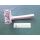 Huber u. Sohn Bachmehring - Fenstergriff Silber - Vierkant 6 mm - Lochabstand 40 mm RaumX657