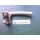 Huber u. Sohn Bachmehring - Fenstergriff Silber - Vierkant 6 mm - Lochabstand 40 mm RaumX657