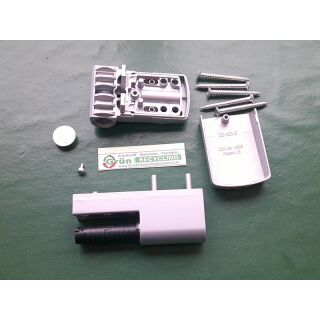 SCHÜRING m-tec I S Band 22 mm silber m.Winkel RaumX669 + PaletteH3