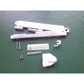 SCHÜCO Oberlicht Schere 213837 Silberfarbig RaumX692