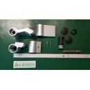 SCHÜCO Türband 2tlg. 36/69 Silber Raum3R1/30