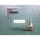 ROTO Eckband - Flügelband R600 A75 - 9014 Links...