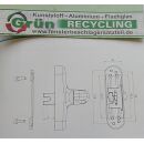Alu Reparatur griff - RAL9016 Weiß RaumX712