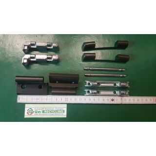 Roto Drehbandset ALU 250 DD-BDS Braun Raum3R1/2