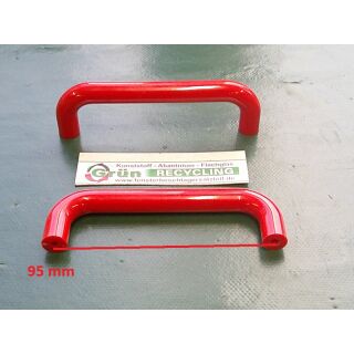 Kunststoff Griff - Ziehgriff Rot - Lochabstand 95mm RaumX727