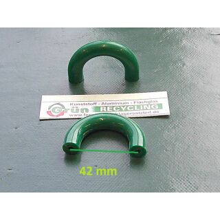 Kunststoff Griff - Ziehgriff - Lochabstand 42mm Maigrün F72 SchrankP120/2