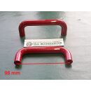 Kunststoff Griff - Ziehgriff Rot - Lochabstand 98mm -...