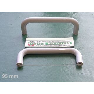 Kunststoff Griff - Ziehgriff - Lochabstand 95mm Felsgrau F95 SchrankP120/6