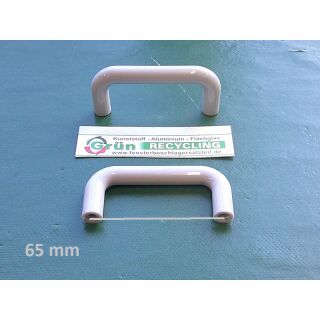 Kunststoff Griff - Ziehgriff Lochabstand 65mm Lichtgrau F97 RaumX732