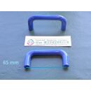 Kunststoff Griff - Ziehgriff Blau - Lochabstand 65mm...