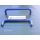 Kunststoff Griff - Ziehgriff Blau - Lochabstand 127mm RaumX737