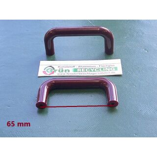 Kunststoff Griff - Ziehgriff Lochabstand 65mm Rubinrot F33 RaumX742