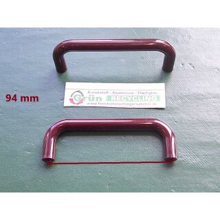 Kunststoff Griff - Ziehgriff Lochabstand 94mm Rubinrot F33 RaumX744