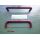 Kunststoff Griff - Ziehgriff Lochabstand 138mm Rubinrot F33 RaumX745