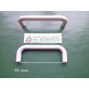 Kunststoff Griff - Ziehgriff Lochabstand 95mm Lichtgrau...