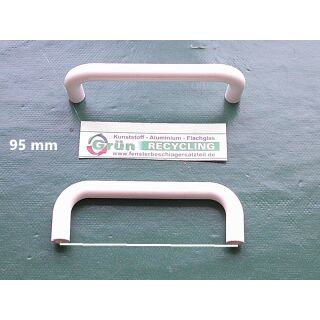 Kunststoff Griff - Ziehgriff Lochabstand 95mm - Signalweiß F98 RaumX747