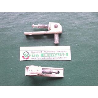 HELMITIN Ecklager 63 x 14 mm - Zapfen 27 x 6 mm - Haltezapfen 16 x 8 mm SchrankP094/8