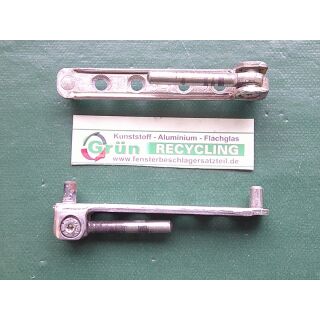 GU Ecklager 6.28742 97 x 14 mm - Haltezapfen 10 x 6 mm - Zapfen 38 x 6 mm SchrankP095/2