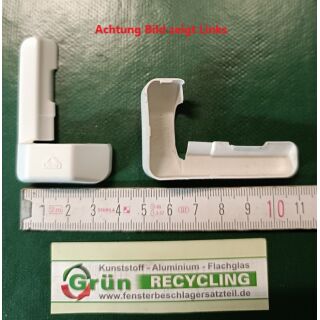 ROTO Centro Abdeckkappe Ecklager ES11 36x59mm Weiß Rechts 62820A612 Raum1R2/14