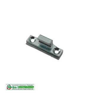 HUECK HARTMANN Kippblech 41 x 11mm, Lochabstand 30mm, Nachbau in hell verzinkt VR5/206