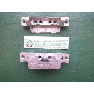 SIEGENIA Axerlager Scherenlager H-12/18 DH TS 85 x 26 mm - Hell verzinkt SchrankP265/7 + RaumX902