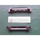 WINKHAUS Scherenlager Axerlager SWS 3-6 89 x 15 mm, 2 Haltezapfen 3 x 6 mm Lagerstift 75mm - Braun SchrankP095/6