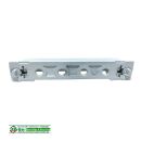 WINKHAUS Scherenlager Axerlager SWS 3-6 89 x 15 mm, 2 Haltezapfen 3 x 6 mm Lagerstift 75mm - Weiß SchrankP095/7