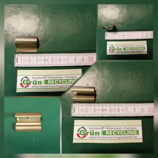 ROTO NT Abdeckkappe für Axerband E5 628200971000, 28x21x12mm Mittelbronze Rechts Links verwendbar Raum1R2/20