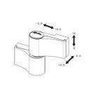 FAPIM Türband 2-tlg H20 86mm Silber Raum3R1/31