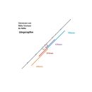 ROTO Mehrfachverriegelung mit 4 Längszapfen 35mm Dorn 92 mm Entfernung 16 mm Stulp silber 10 mm Vierkantnuß 2200F2 x 16 4V 2225 Schlüsselbetätigt KR23