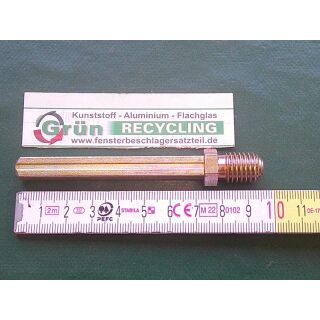 FSB Rollenwechselstift mit Nut 8 x 95 mm Stahl verzinkt SchrankP104/8