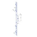 FRIBA Kantengetriebe 1800mm mit 3 Rollzapfen, Stulp 16mm,...