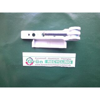 SIEGENIA AUBI Ecklager H 12/18 Rechts weiß 85 x 25mm mit einem Haltezapfen 16 x 8mm Zapfen 32 x 6mm FachVR2/313
