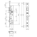 BEVER Rohrrahmenschloss 1004 18/92/10 Flachstulp 24x245...