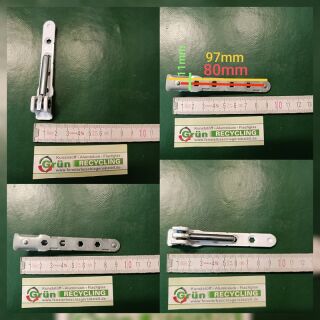 ROTO NX Ecklager Rechts Links verwendbar 97x11mm, Haltezapfen 2x1mm, Zapfen 39x6mm Weiß NX EC LAG P 3 130_R072 Raum3R3/7