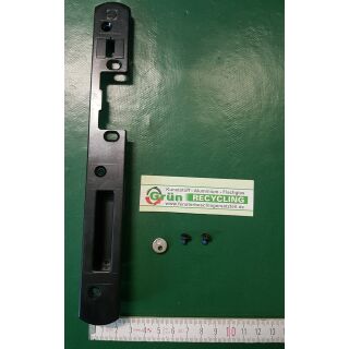 SCHÜRING Schließteil Haustürschließblech Schließblech Schwarz, HT- ZV Plus F/R KöVS 13mm Din Links Raum3R3/24