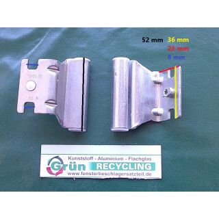 MACO Bandwinkel 12/21-13 Silber FachVR2/335