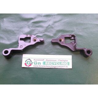HUECK Lenkerwinkel Scherenkopf Scherenband Links Braun SchrankP083/3