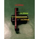 SCHÜCO SimplySmart Rollenschnäpper mit Gegenplatte SchrankP322/2