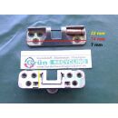 SIEGENIA Scherenlager Axerlager 74 x 22 mm SchrankP268/6