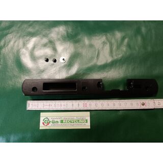 SCHÜRING Haustürschließblech Schließblech HT-ZV Plus F/R Rechts KöVS 13mm Schwarz FachP2007