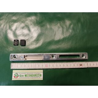 FUHR Haustürschließblech 222x20mm Riegelschließteil 47987 mit Fallenteil 47861 Rechts 4mm Falzluft 220x20mm FachX2804