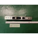 FUHR Haustürschließblech Typ 4/10/11 F24 Niro zu 83x855x870x881 RNJV58691Z 220x24x3mm DIN Links/Rechts verwendbar 15222 FachX2810