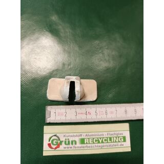 AUBI Abdeckkappe Scherenlager Weiß  23x49x20mm Nachdruck 3D