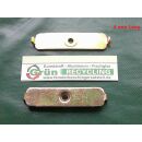 Auflaufblech , Fensterauflaufblech 70 x 17 mm Haltezapfen...